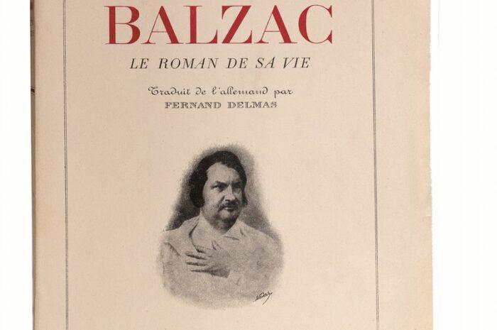 Balzac Le roman de sa vie, Stefan Zweig. Traduit de l’allemand par Fernand Delmas